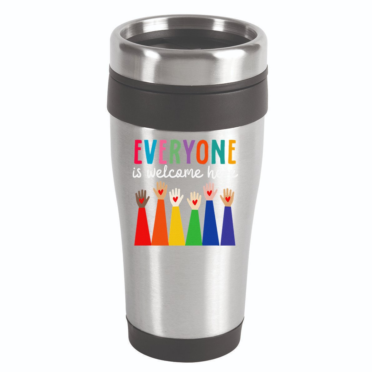 Everyone Is Welcome Here Idaho Teacher 16oz Travel Tumbler