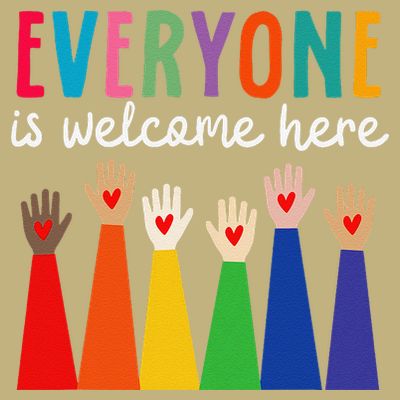 Everyone Is Welcome Here Idaho Teacher T-Shirt