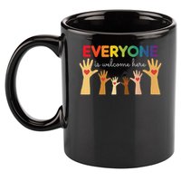 Everyone Is Welcome Here Idaho Teacher 11oz C Handle Ceramic Mug