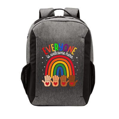 Everyone Is Welcome Here Idaho Teacher Inclusion Equality Vector Backpack