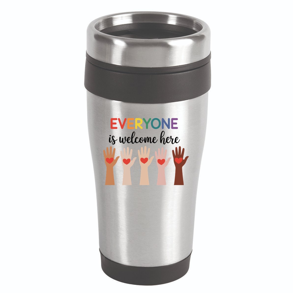 Everyone Is Welcome Here Idaho Teacher 16oz Travel Tumbler