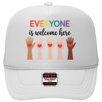 Everyone Is Welcome Here Idaho Teacher Trucker Hat