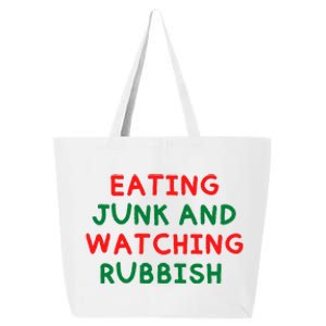 Eating Junk And Watching Rubbish 25L Jumbo Tote