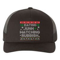 Eating Junk And Watching Rubbish Ugly Christmas Sweaters  Yupoong Adult 5-Panel Trucker Hat