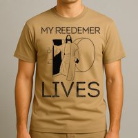 Easter Jesus Crucified Christ Empty Tomb Redeemer Is Alive T-Shirt