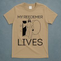 Easter Jesus Crucified Christ Empty Tomb Redeemer Is Alive T-Shirt