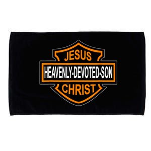 Enjoy Jesus Christ Heavenly Devoted Son Parody Religious Tee Microfiber Hand Towel