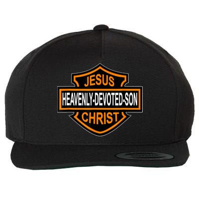 Enjoy Jesus Christ Heavenly Devoted Son Parody Religious Tee Wool Snapback Cap