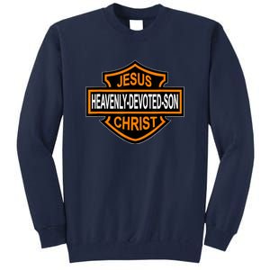 Enjoy Jesus Christ Heavenly Devoted Son Parody Religious Tee Tall Sweatshirt