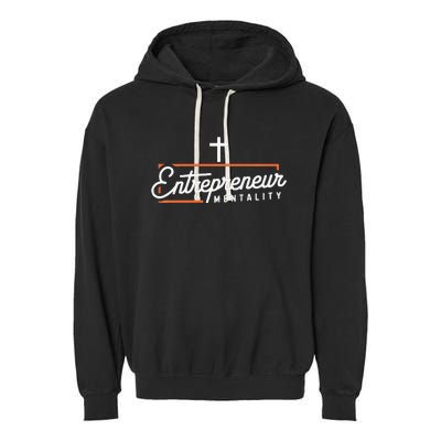 Entrepreneur Jesus Christ Religion Christian Business Premium Garment-Dyed Fleece Hoodie