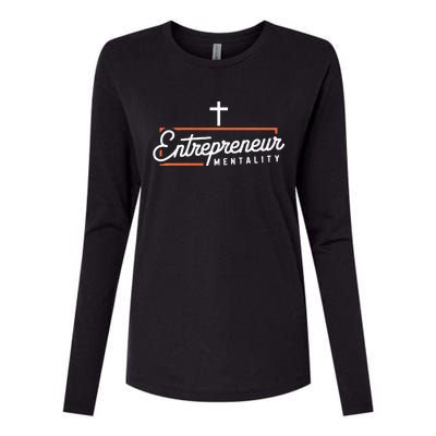 Entrepreneur Jesus Christ Religion Christian Business Premium Womens Cotton Relaxed Long Sleeve T-Shirt