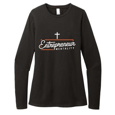 Entrepreneur Jesus Christ Religion Christian Business Premium Womens CVC Long Sleeve Shirt