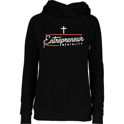 Entrepreneur Jesus Christ Religion Christian Business Premium Womens Funnel Neck Pullover Hood