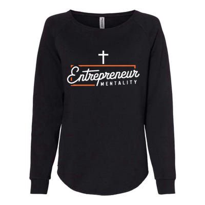 Entrepreneur Jesus Christ Religion Christian Business Premium Womens California Wash Sweatshirt