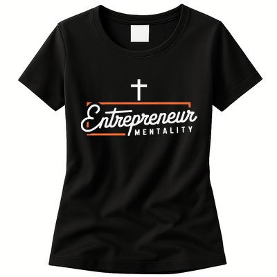 Entrepreneur Jesus Christ Religion Christian Business Premium Women's T-Shirt