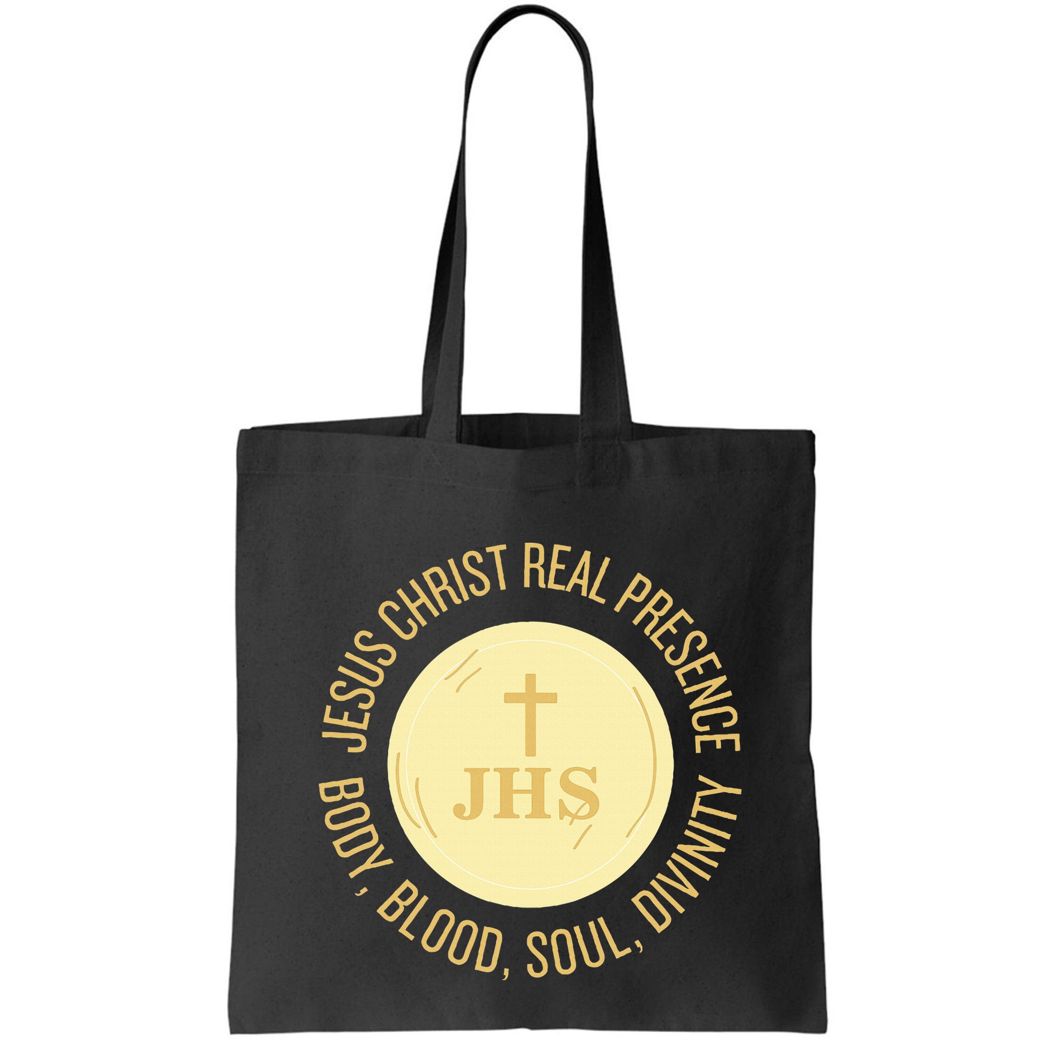 Eucharist Jesus Christ Presence Body Blood Soul Divinity Bag