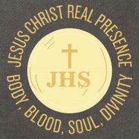 Eucharist Jesus Christ Presence Body Blood Soul Divinity Cotton Canvas Backpack