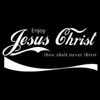 Enjoy Jesus Christ Thou Shalt Never Thirst Impact Tech Backpack