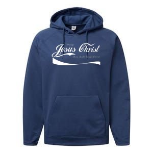 Enjoy Jesus Christ Thou Shalt Never Thirst Performance Fleece Hoodie