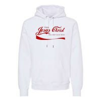 Enjoy Jesus Christ Thou Shalt Never Thirst Premium Hoodie