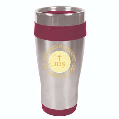 Eucharist Jesus Christ Presence Body Blood Soul Divinity 16oz Travel Tumbler