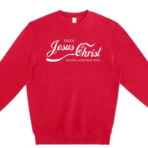 Enjoy Jesus Christ Premium Crewneck Sweatshirt