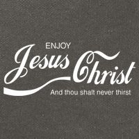 Enjoy Jesus Christ Cotton Canvas Backpack