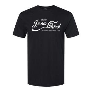 Enjoy Jesus Christ Softstyle CVC T-Shirt