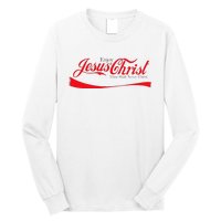 Enjoy Jesus Christ Thou Shalt Never Thirst Funny Religious Long Sleeve Shirt