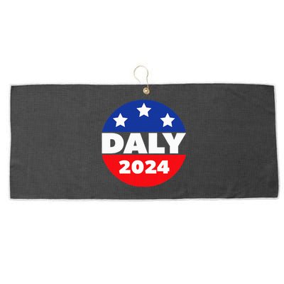 Elect John Daly For President In 2024. Daly For President Large Microfiber Waffle Golf Towel