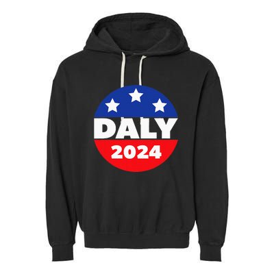 Elect John Daly For President In 2024. Daly For President Garment-Dyed Fleece Hoodie