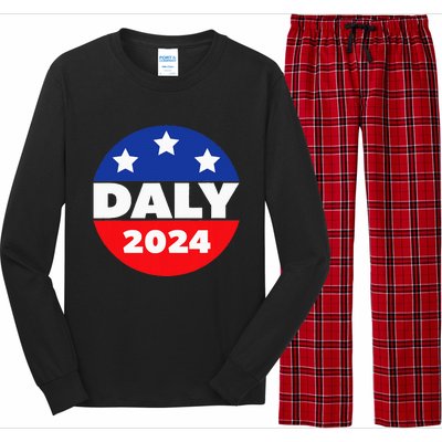 Elect John Daly For President In 2024. Daly For President Long Sleeve Pajama Set