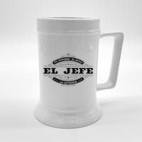 El Jefe El Hombre El Mito La Leyenda (In Spanish) Mexico Beer Stein