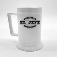 El Jefe El Hombre El Mito La Leyenda (In Spanish) Mexico Beer Stein