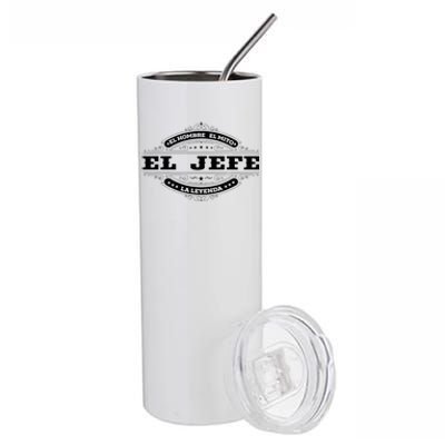 El Jefe El Hombre El Mito La Leyenda (In Spanish) Mexico Stainless Steel Tumbler