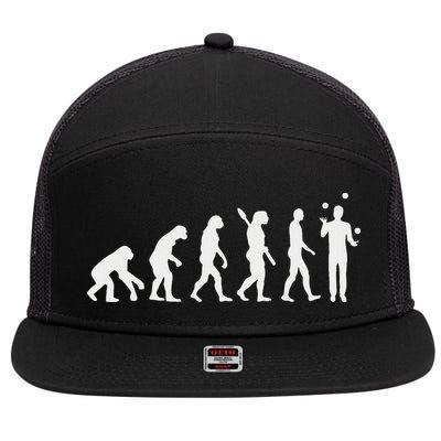 Evolution Juggling 7 Panel Mesh Trucker Snapback Hat