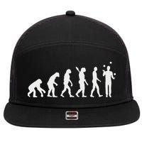 Evolution Juggling 7 Panel Mesh Trucker Snapback Hat
