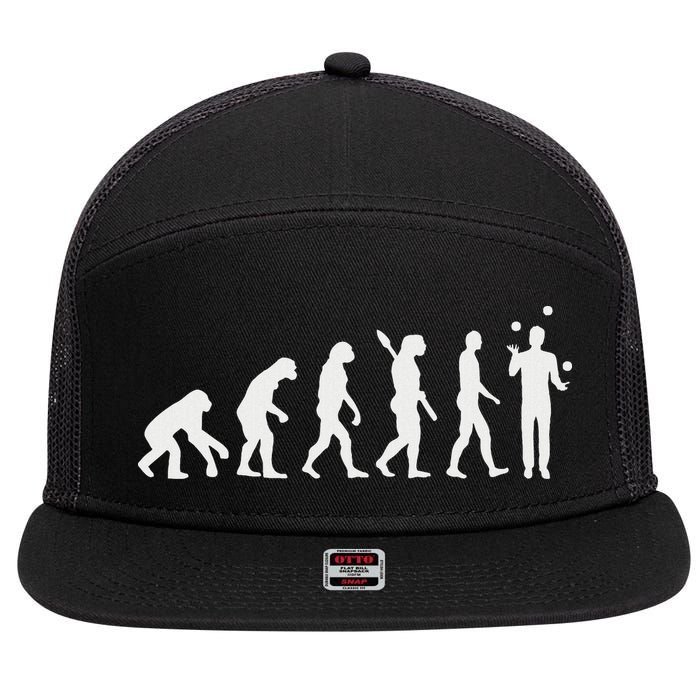 Evolution Juggling 7 Panel Mesh Trucker Snapback Hat