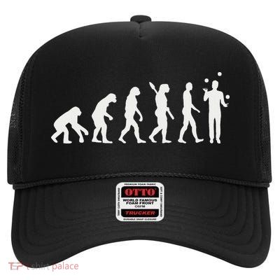 Evolution Juggling High Crown Mesh Back Trucker Hat