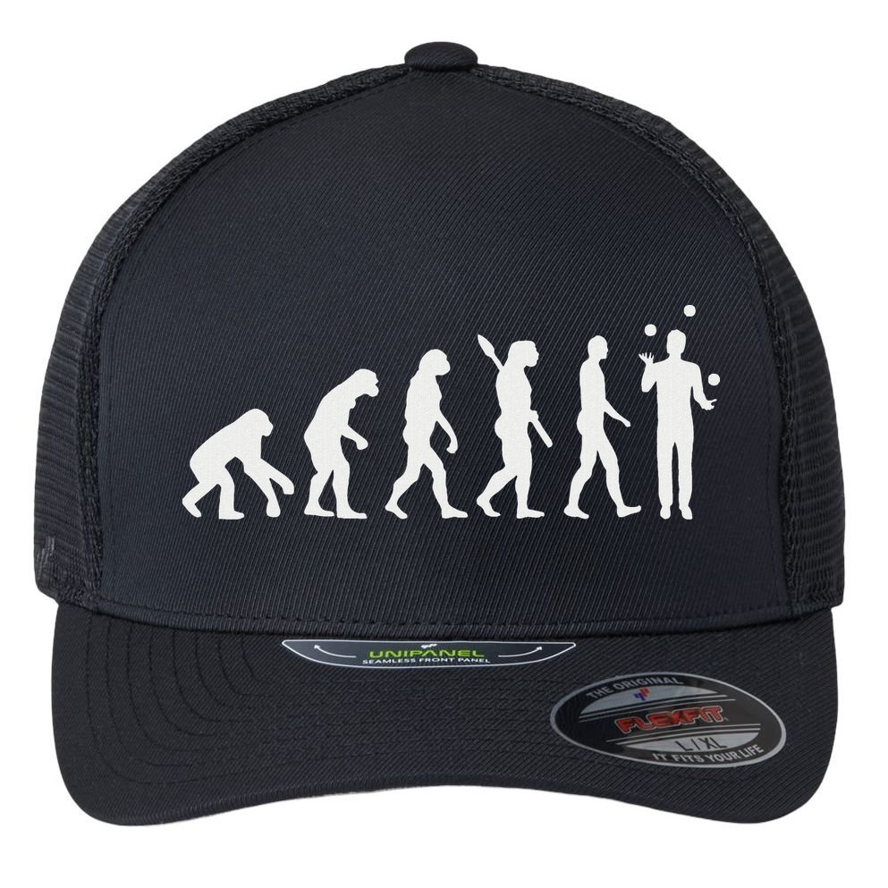 Evolution Juggling Flexfit Unipanel Trucker Cap