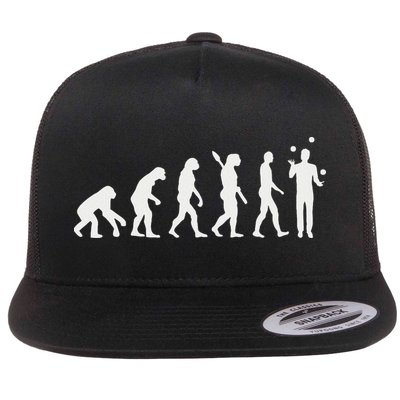 Evolution Juggling Flat Bill Trucker Hat