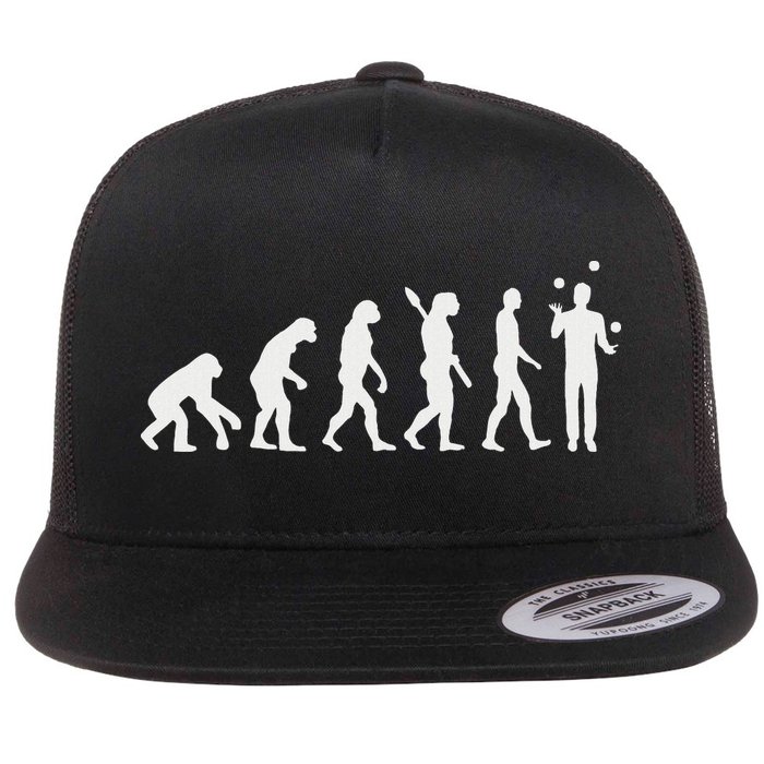 Evolution Juggling Flat Bill Trucker Hat