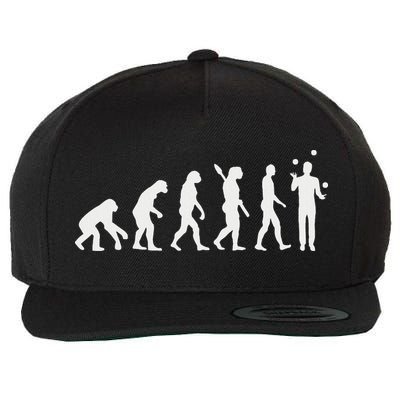 Evolution Juggling Wool Snapback Cap