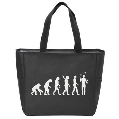 Evolution Juggling Zip Tote Bag