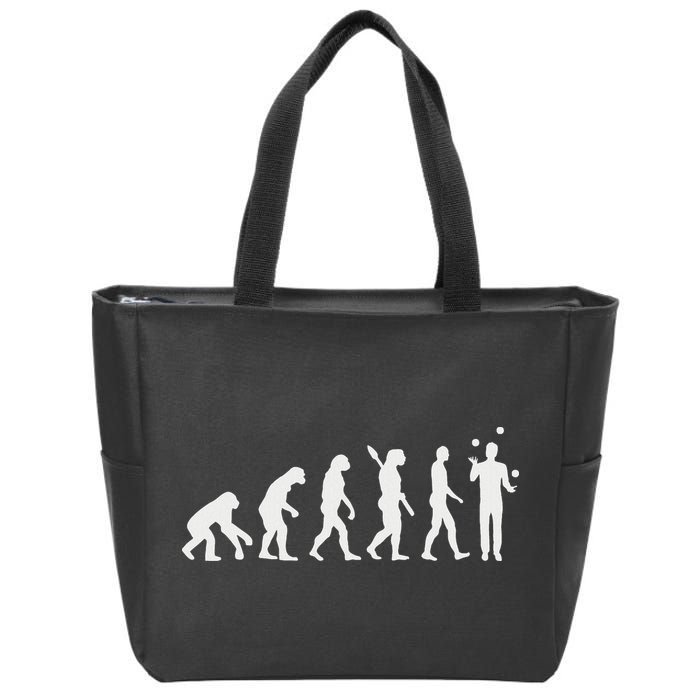 Evolution Juggling Zip Tote Bag