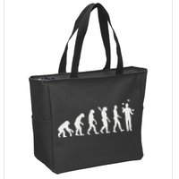 Evolution Juggling Zip Tote Bag