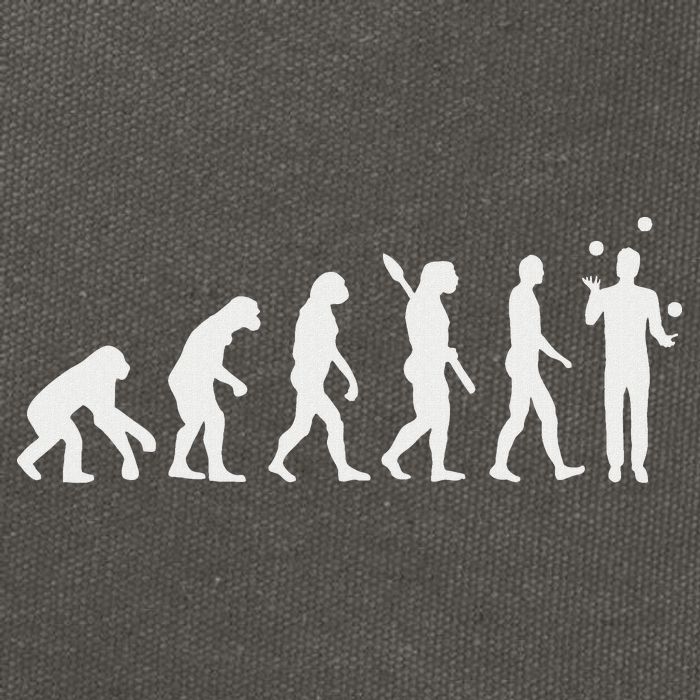 Evolution Juggling Cotton Canvas Backpack