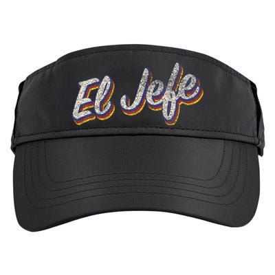 El Jefe Funny Mexican The Boss Spanish Adult Drive Performance Visor