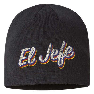 El Jefe Funny Mexican The Boss Spanish Sustainable Beanie