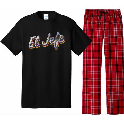 El Jefe Funny Mexican The Boss Spanish Pajama Set